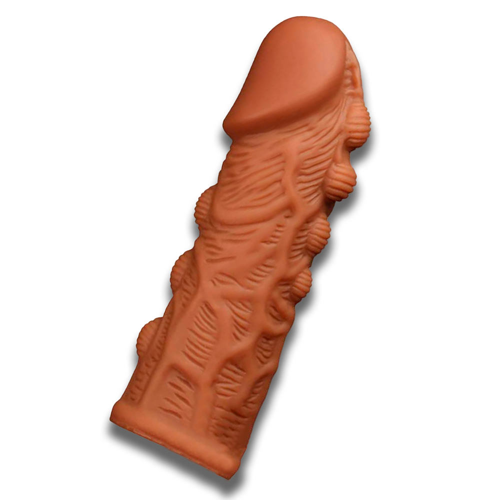 Funda Extensor De Pene Realista Reutilizable