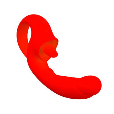 Vibrador Doble Estimulación Curvo Ergonómico.