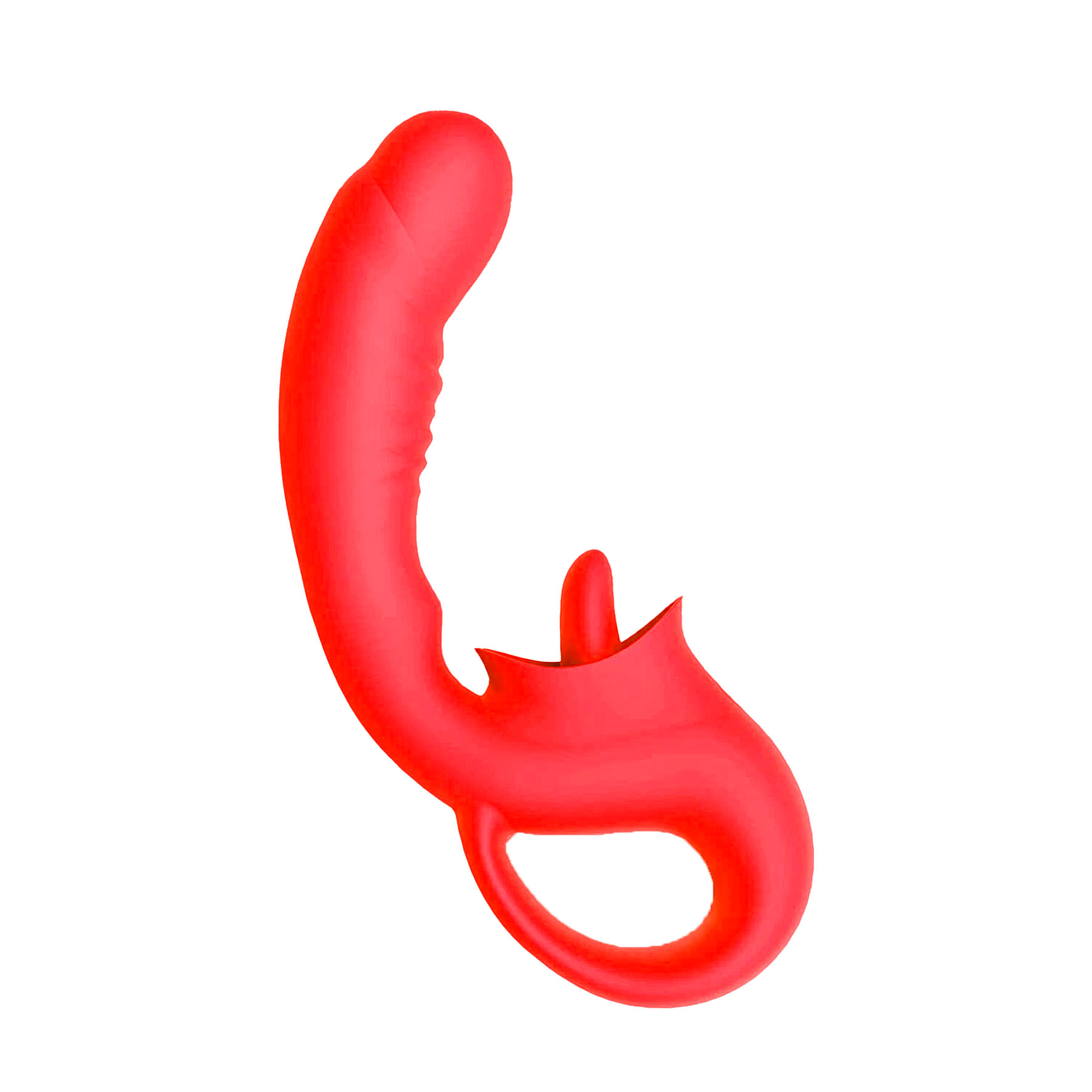 Vibrador Doble Estimulación Curvo Ergonómico. - Imagen 2