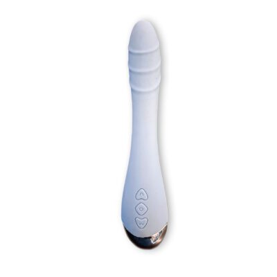 Vibrador Blanco Texturizado