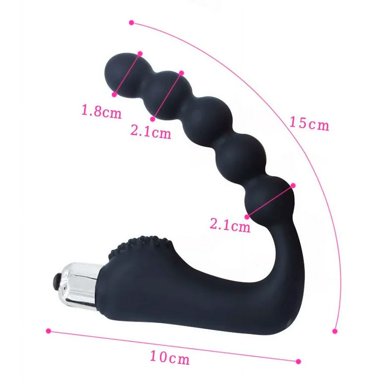 Masajeador de próstata con tapón - Imagen 4