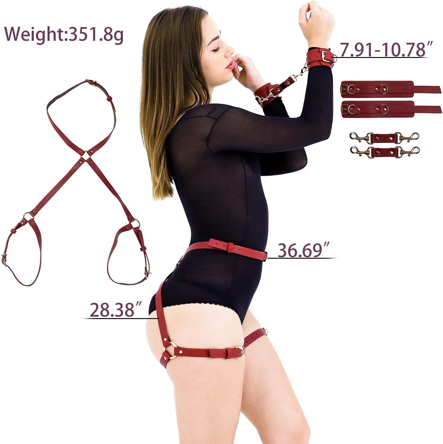 Kit de ataduras BDSM para parejas - Imagen 5