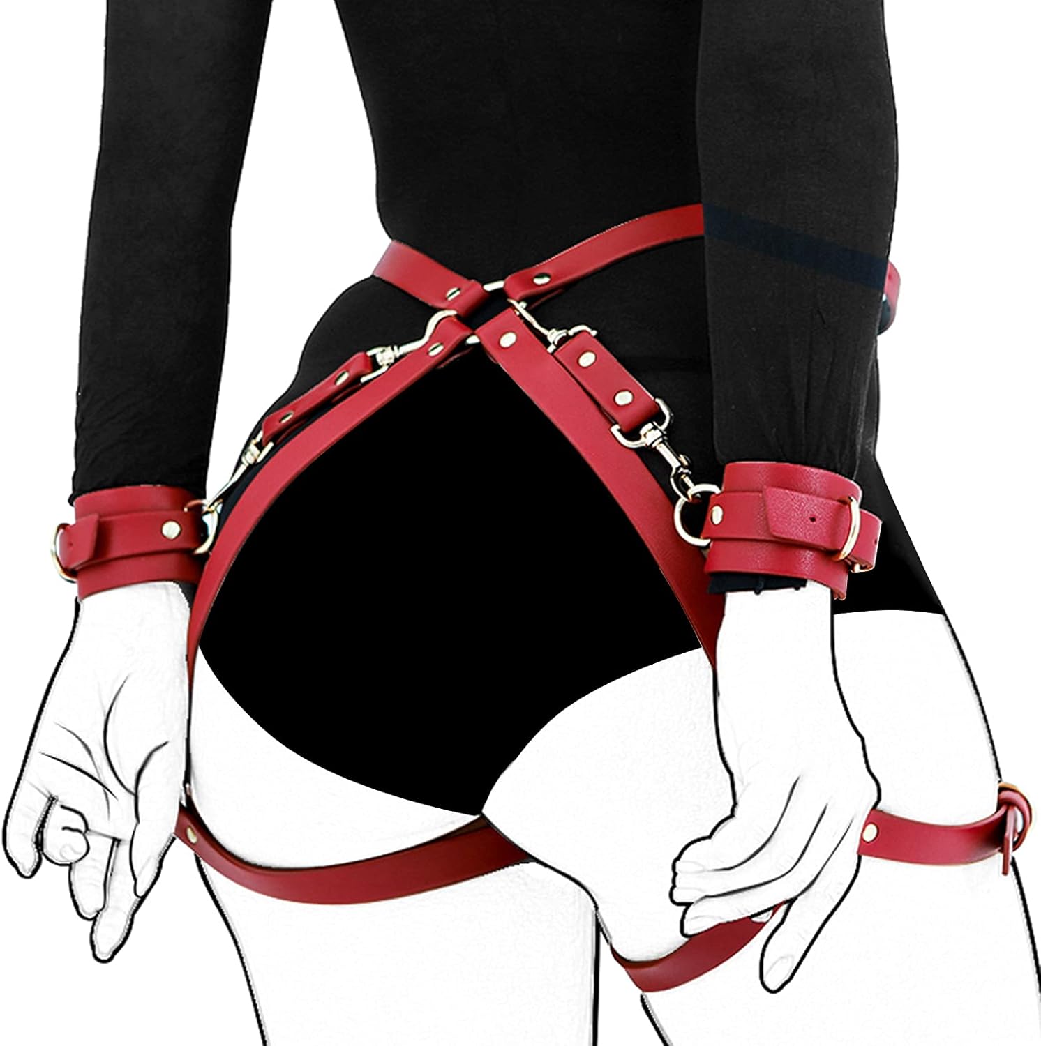 Kit de ataduras BDSM para parejas