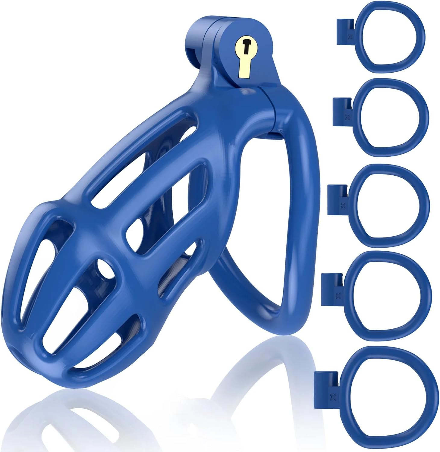 Dispositivos de castidad jaula de castidad para hombres, control de erección del pene en impresión 3D