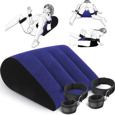 kit BDSM con almohada de apoyo para posiciones sexuales