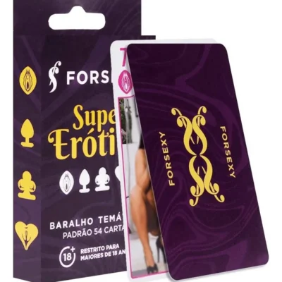 Baraja de cartas súper erótica con temática heterosexual