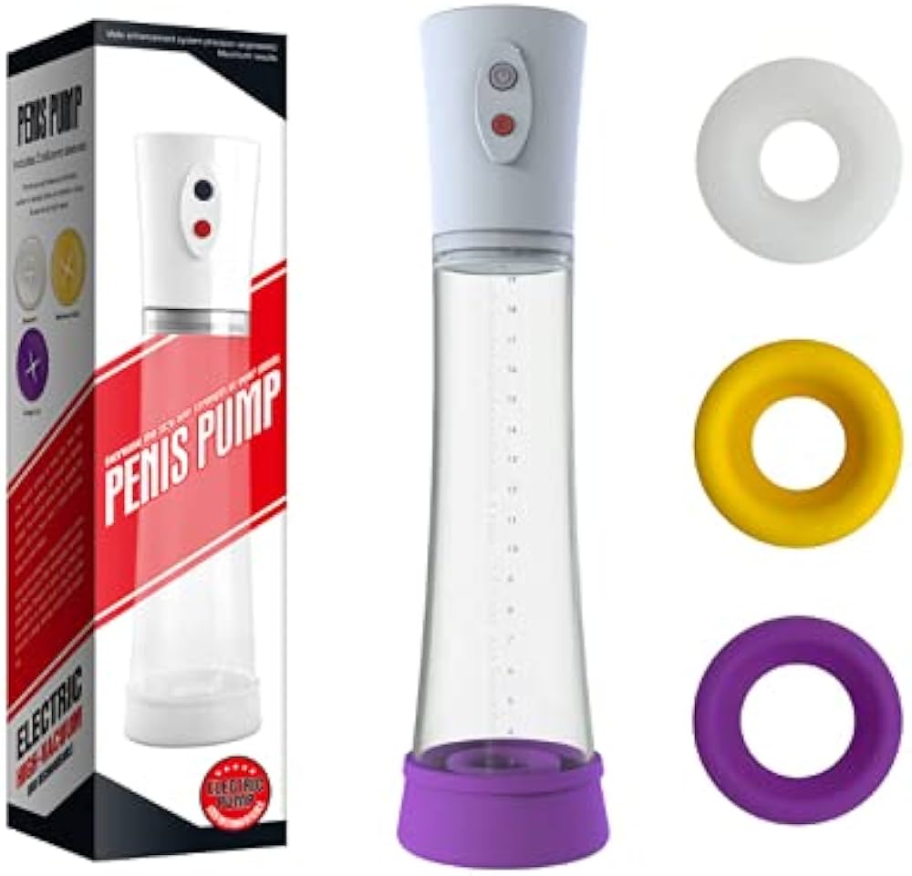 Bomba Eléctrica Recargable Penis Pump High-Vacuum - Imagen 3