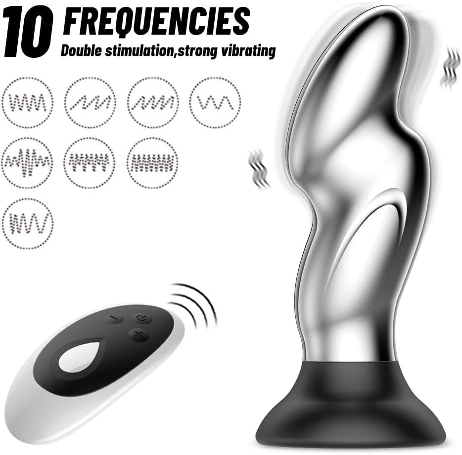 Vibrador de metal Anal - Imagen 3