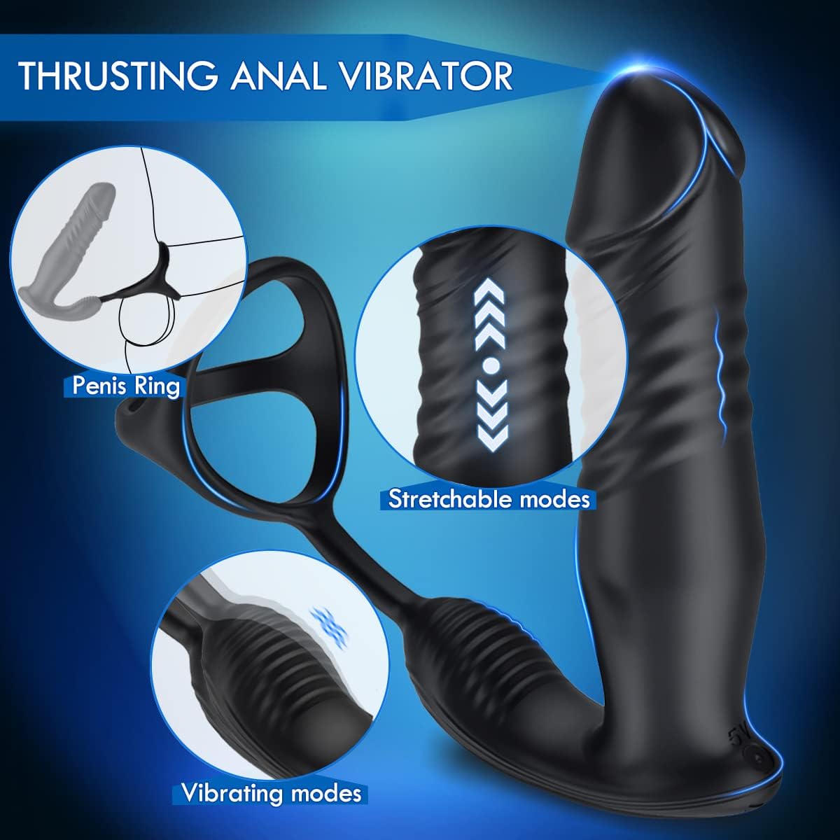 Double plug anal - Imagen 4