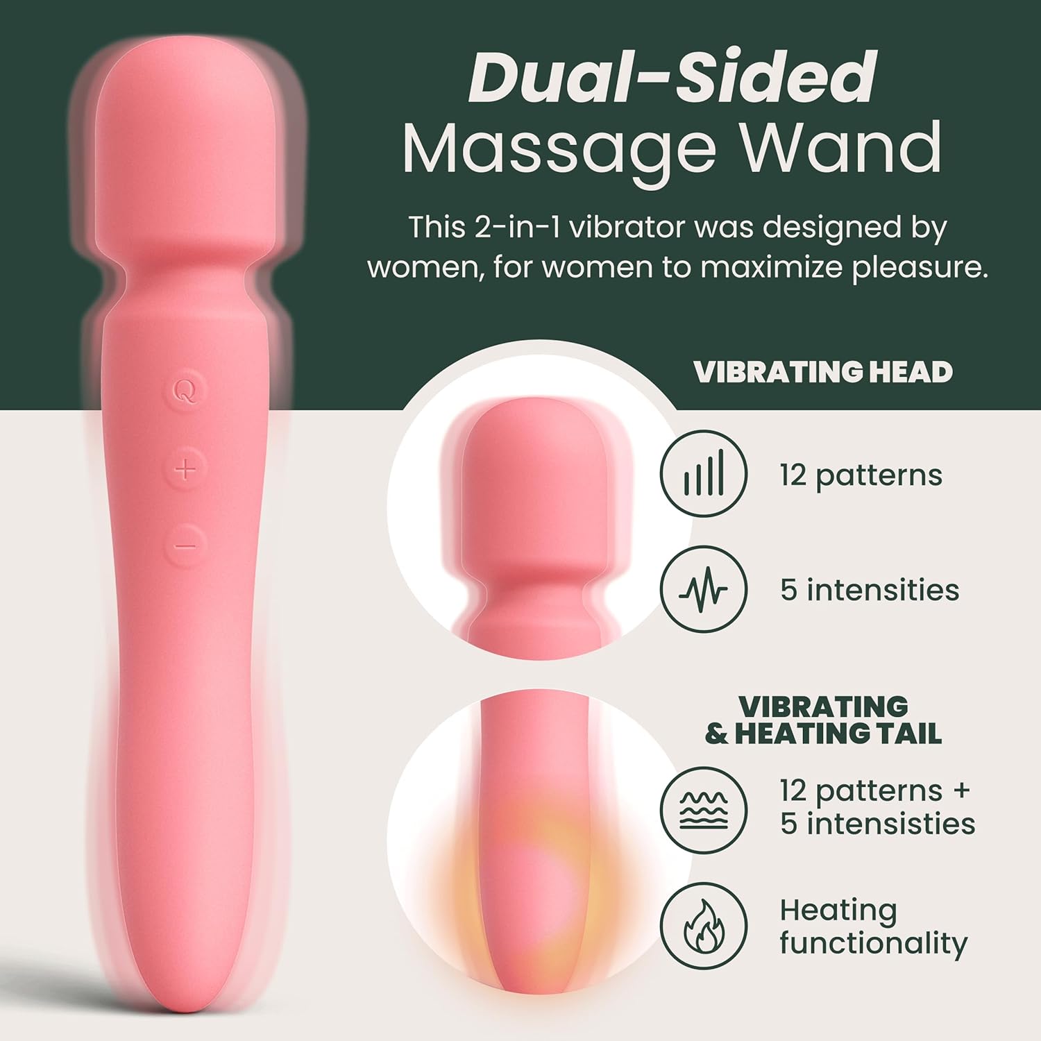 Vibrador Masajeador Quinn - Imagen 2