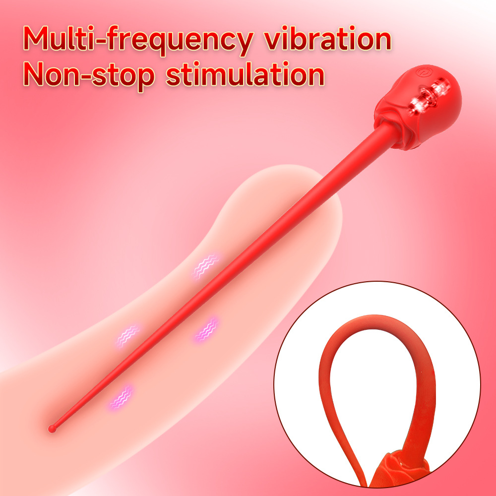 Mini Vibrador Uretra rosa - Imagen 5