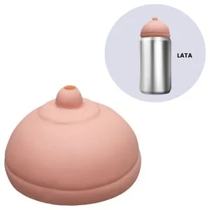 Tapa de lata Seno Sensual import