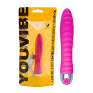 Vibrador Recargable con Textura