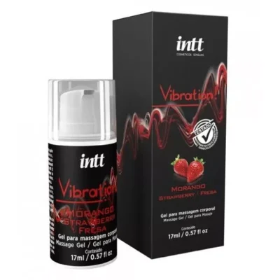 Gel vibrador liquido sabor Frutilla