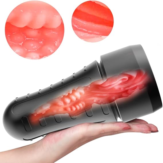 Masturbador masculino vagina de bolsillo con textura realista - Imagen 6