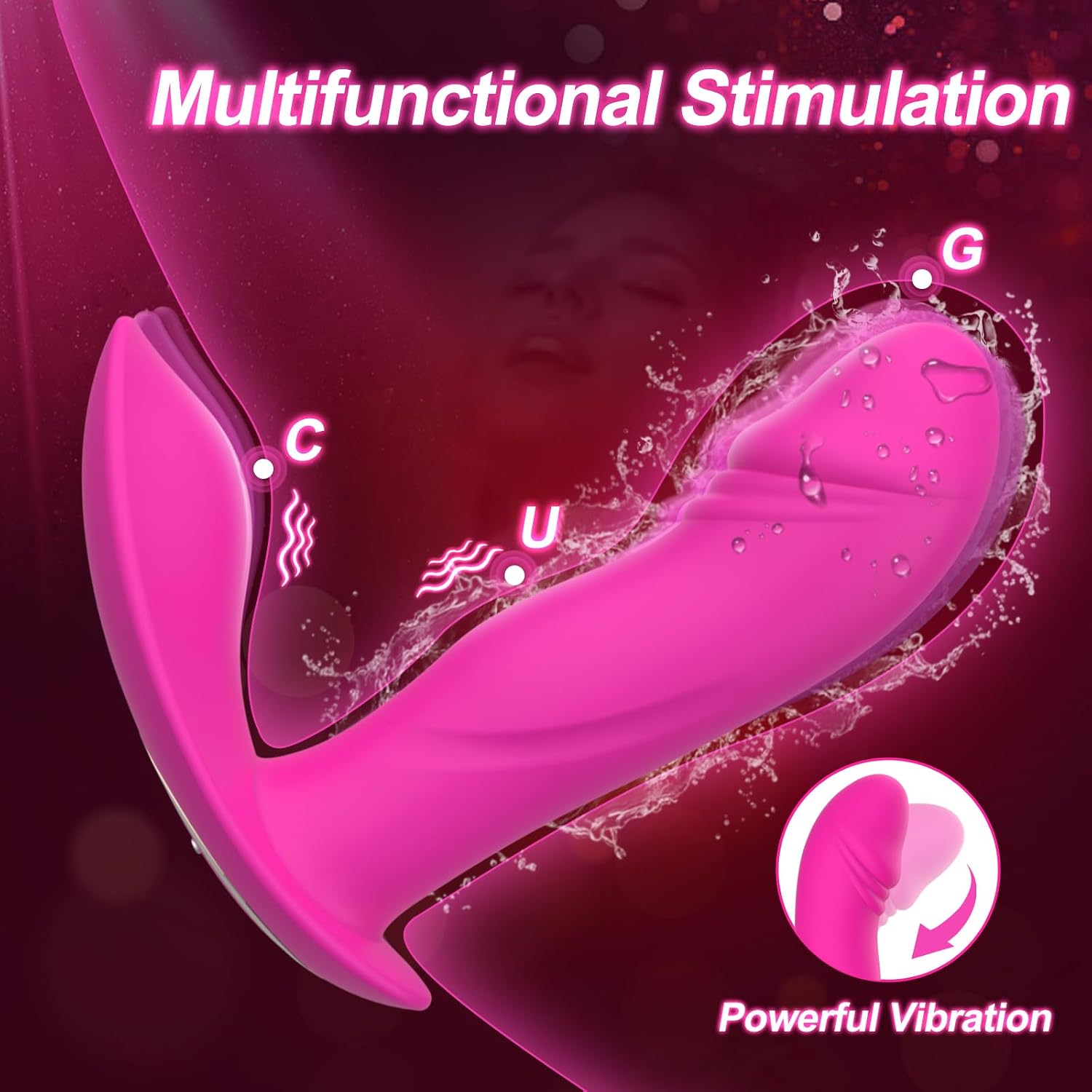 Vibrador Portatil Con Control Remoto - Imagen 4
