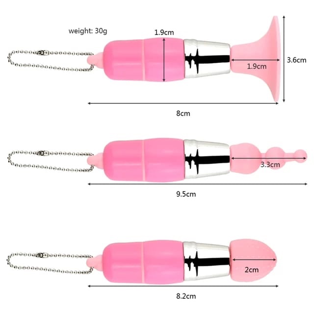 Vibrador Llavero 3 en 1 - Imagen 2