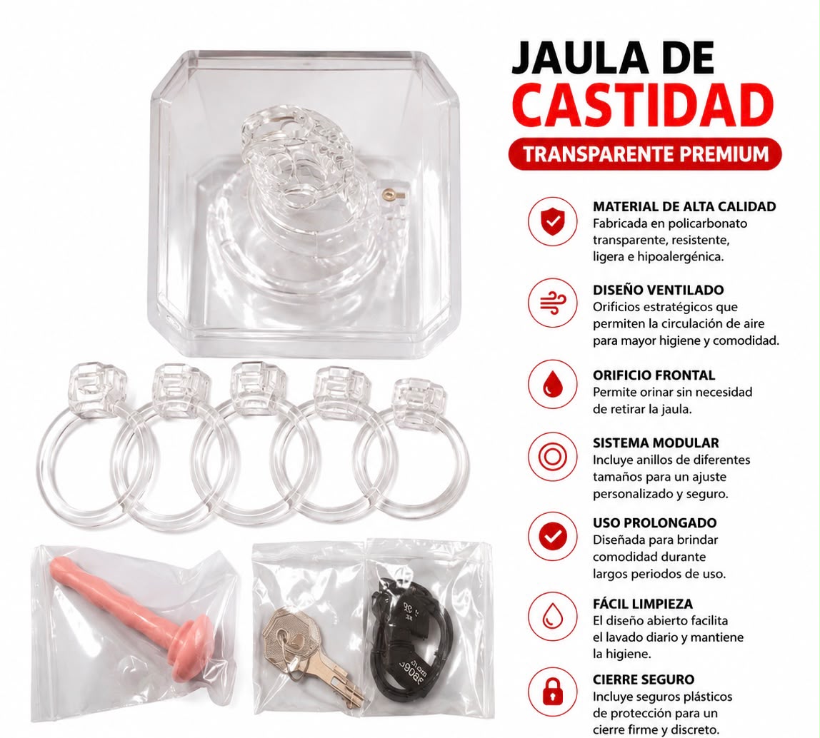 Jaula De Castidad Invisible - Imagen 2